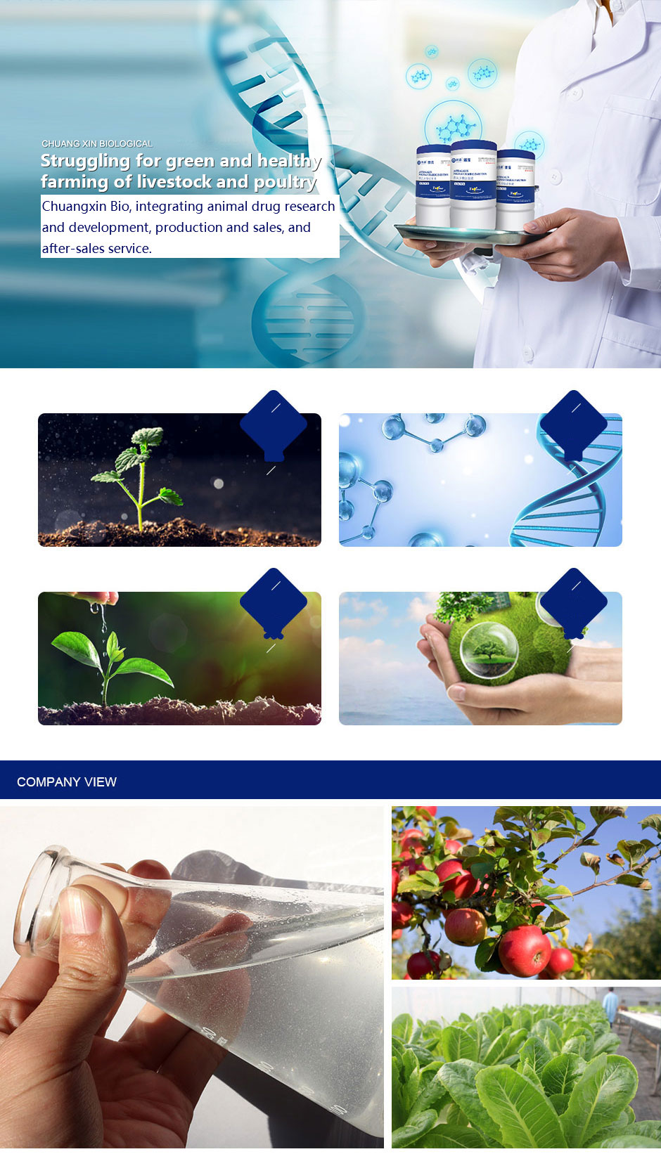 Chuangxin Biological Products - Raw Materials